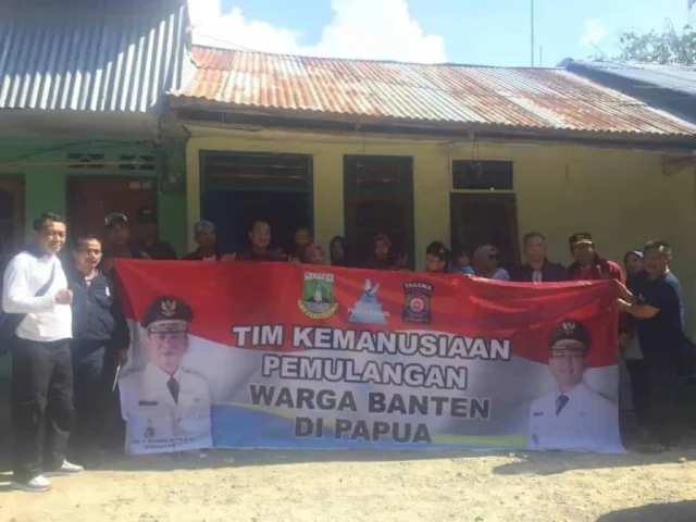 Tiba Di Jayapura, Tim Kemanusiaan Pemprov Banten Langsung Buka Posko