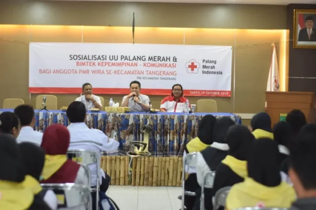 Sosialisasi UU Kepalangmerahan dan Bimtek PMI di Kecamatan Tangerang