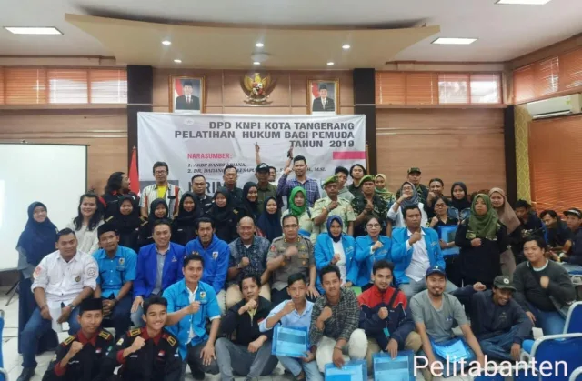 Cegah Terjerat UU ITE, KNPI Kota Tangerang Gelar Pelatihan Hukum