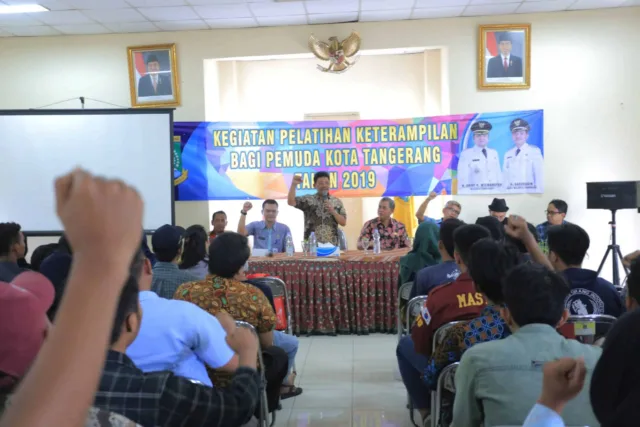 Dispora Kota Tangerang Beri Pelatihan Keterampilan Bagi Pemuda