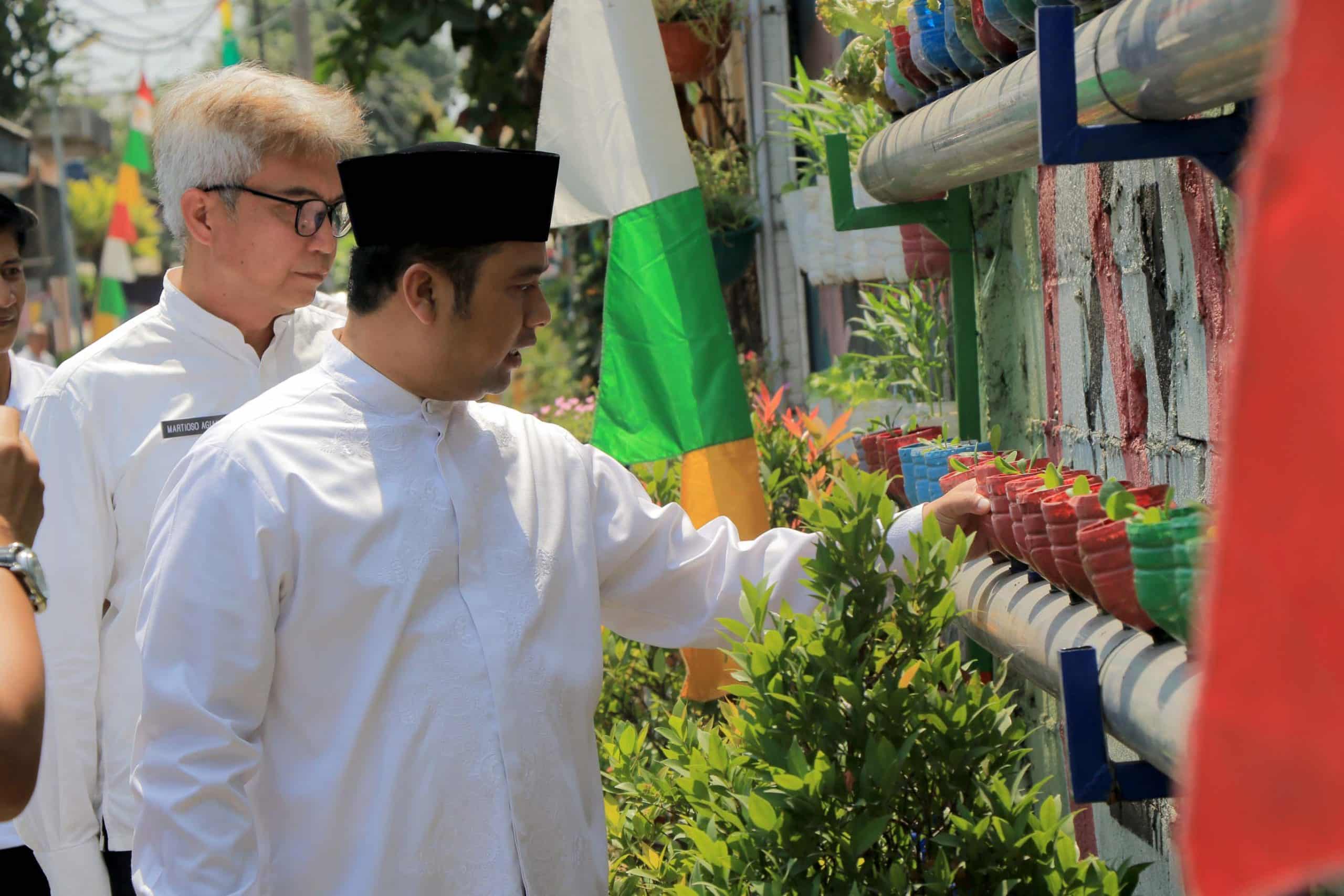 Sambangi Kampung Tematik, Arief Apresiasi Kreativitas dan Kekompakan Warga