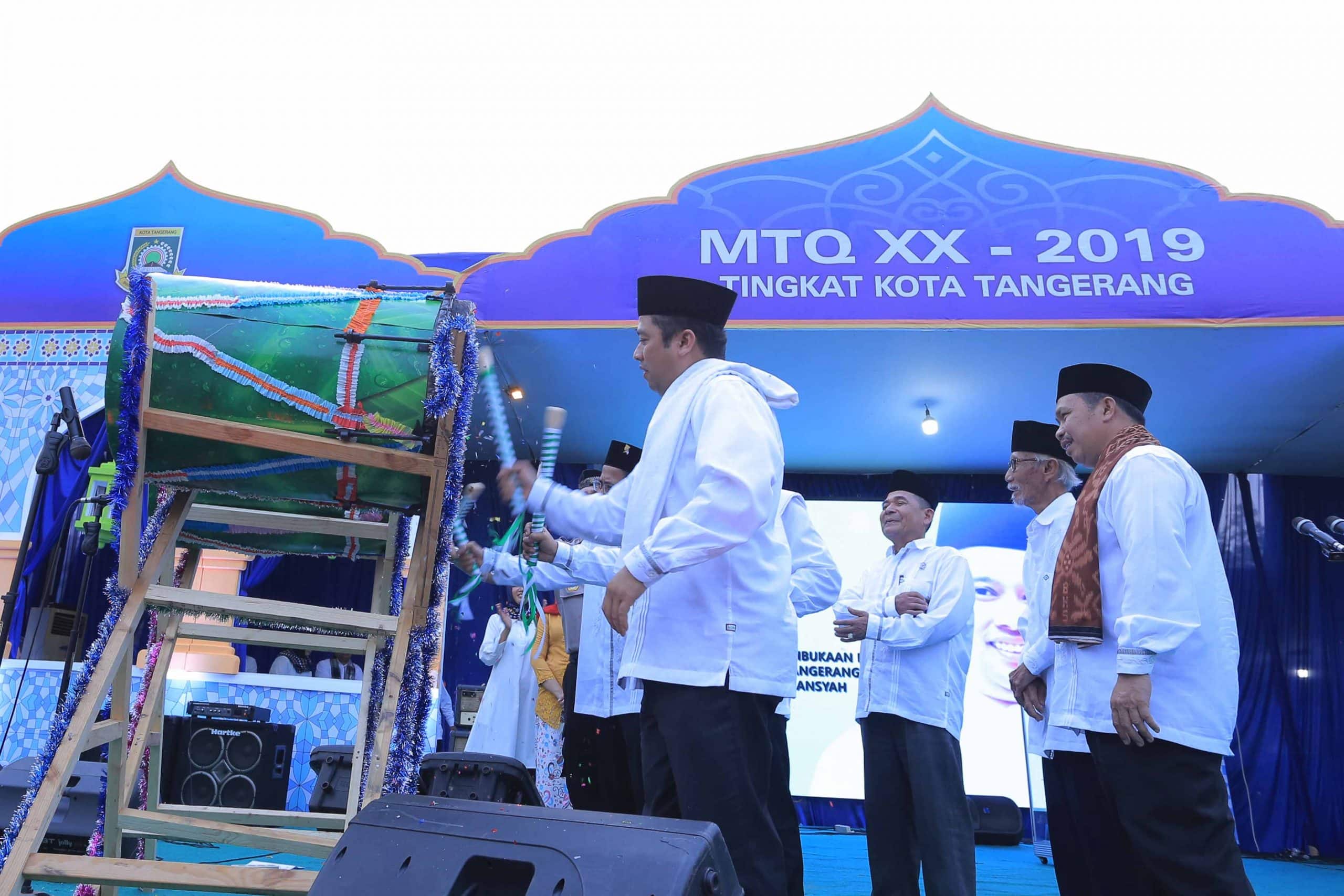 Dipembukaan MTQ XX Kota Tangerang, 104 Kepala ULPTQ Dilantik