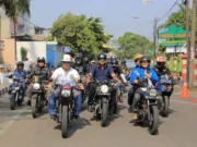 Sunmori KNPI, Keliling Kota Bareng Komunitas Motor Klasik