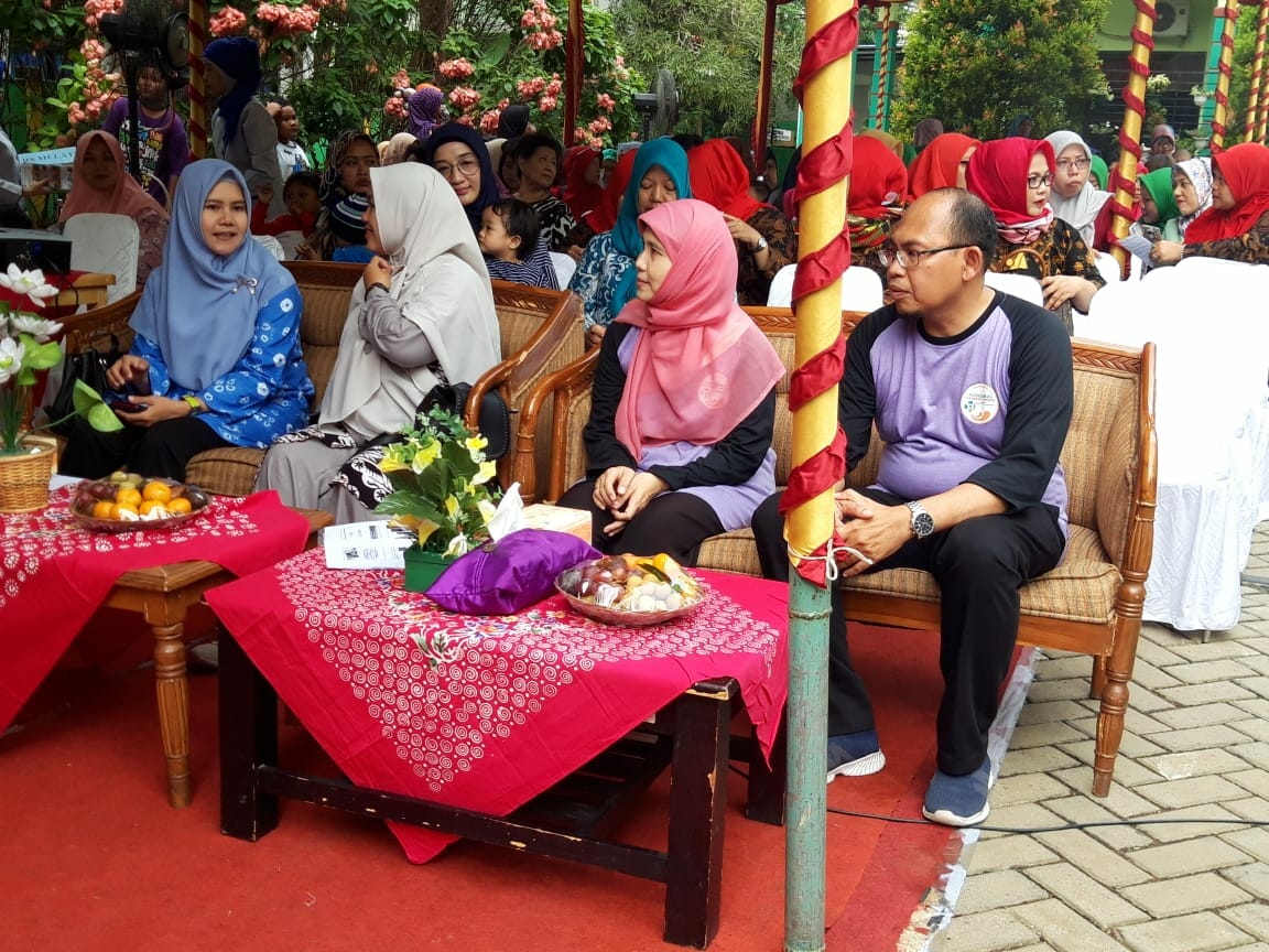 Gebyar PMBA Puskesmas Pabuaran Tumpeng "Ibu Cerdas, Balita Sehat"