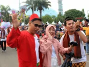 Aboh Jasa Ngevlog Bareng Arafah di Festival Budaya Nusantara