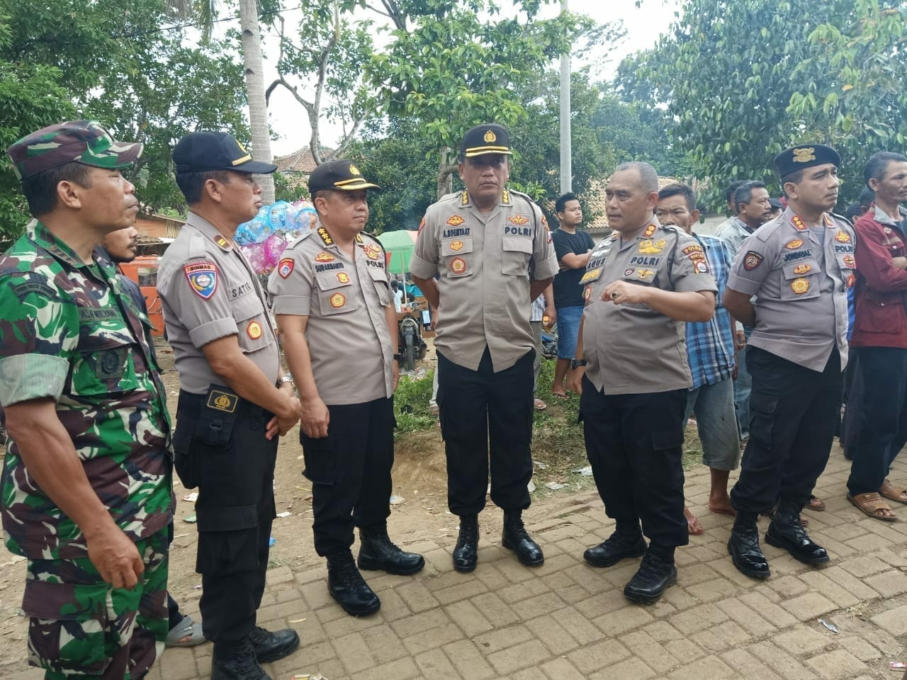 Pamatwil Polda Banten Monitoring Pilkades Serentak di Pandeglang