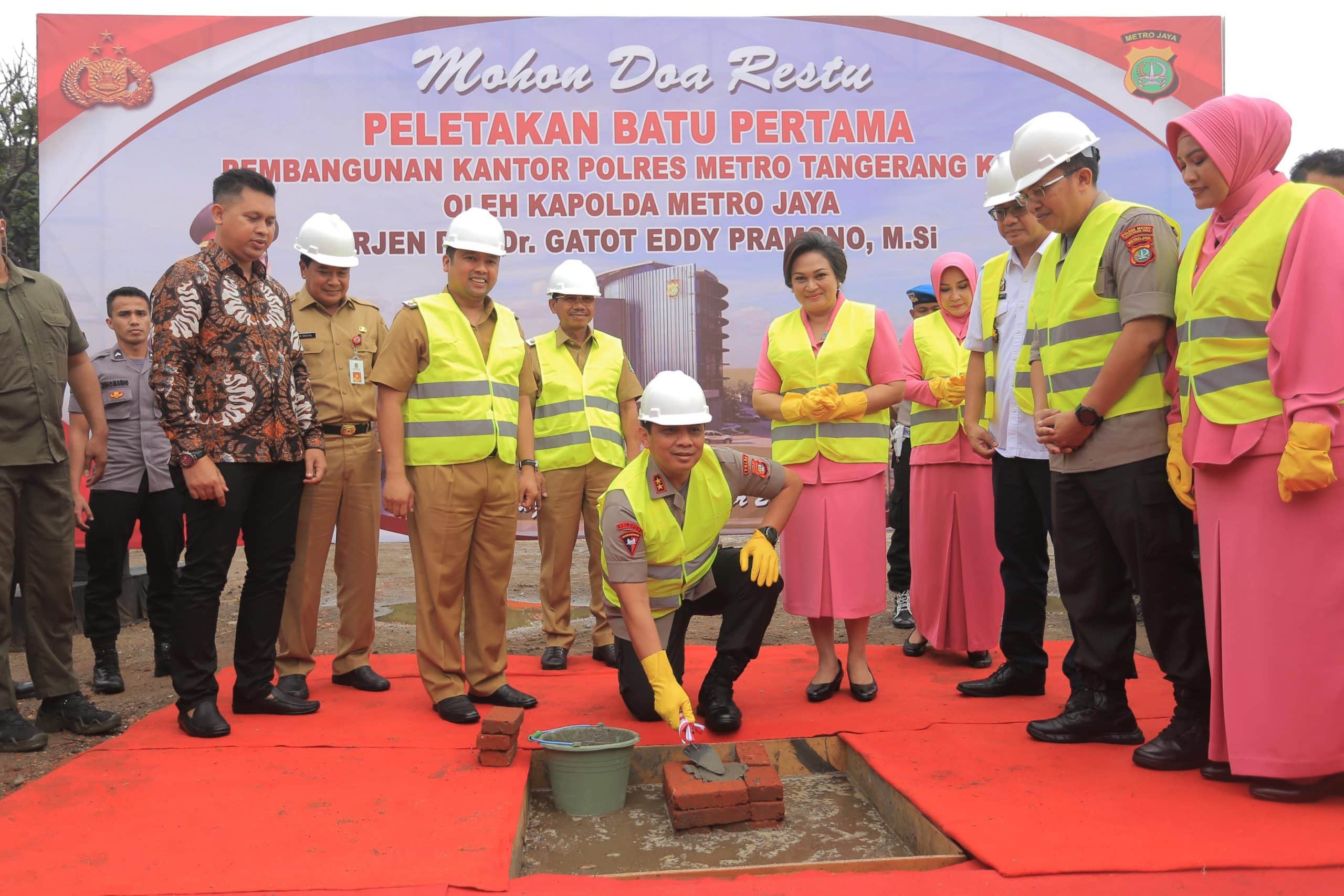 50 Miliar, Gedung Polres Metro Tangerang Kota Siap Dibangun