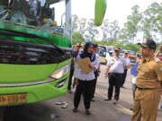 Libur Nataru, Ramp Check Dishub Kota Tangerang: 114 Kendaraan Layak Operasi 1 Balik Kandang