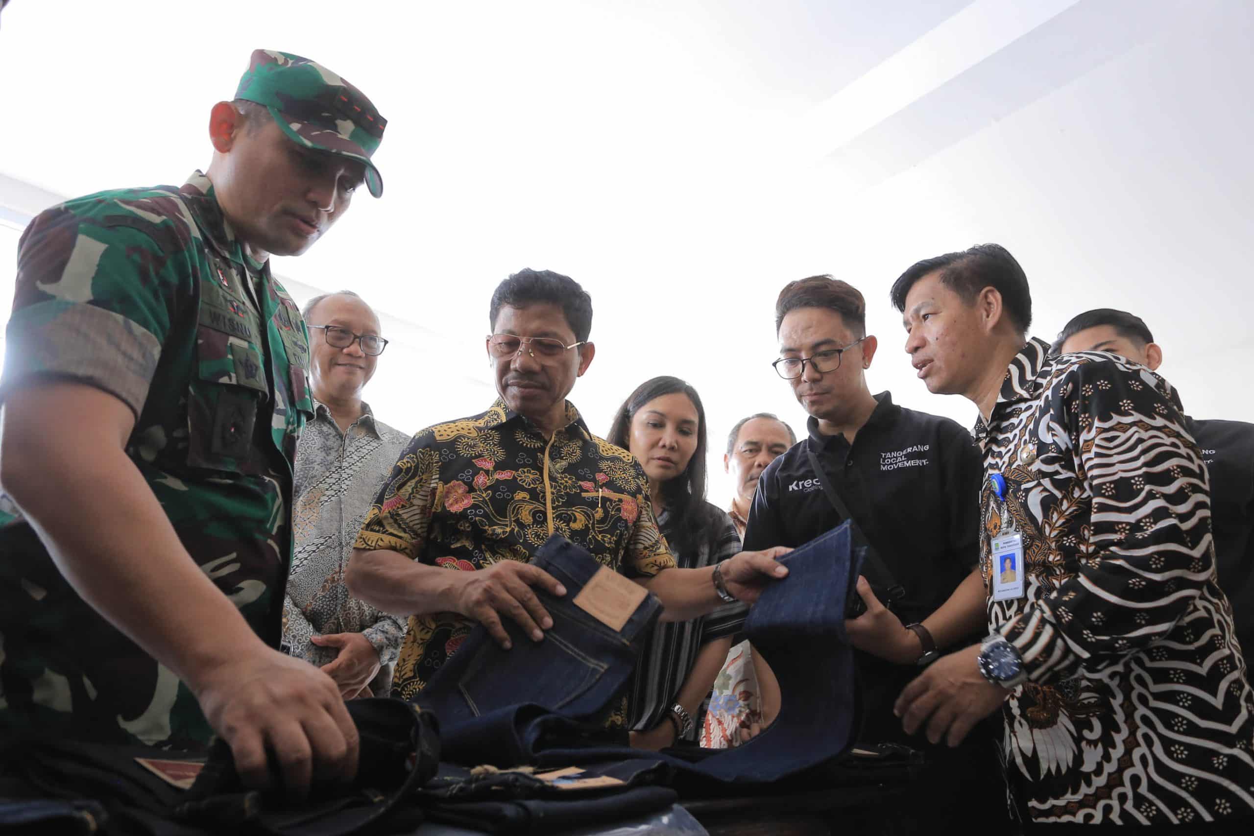 Soft Opening Kreo Clothing, Sachrudin Ajak Pemuda Berwirausaha