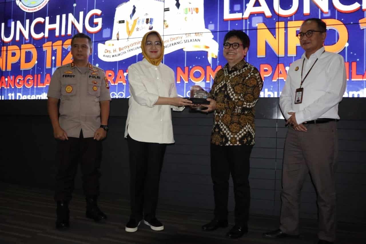 Pemkot Tangsel Launching Panggilan Darurat 112