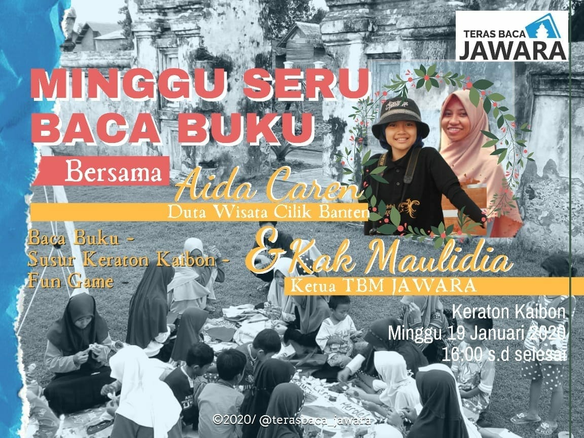 TBM Jawara Ajak Anak-anak Suka Sejarah Kesultanan Banten