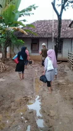 Luapan Sungai Ciberang dan Cidurian Landa Enam Kecamatan di Lebak