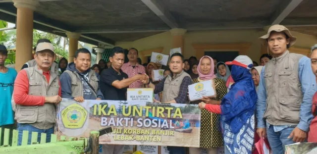 Bencana Banjir Bandang Lebak, Ika Untirta Sampaikan Rasa Prihatin