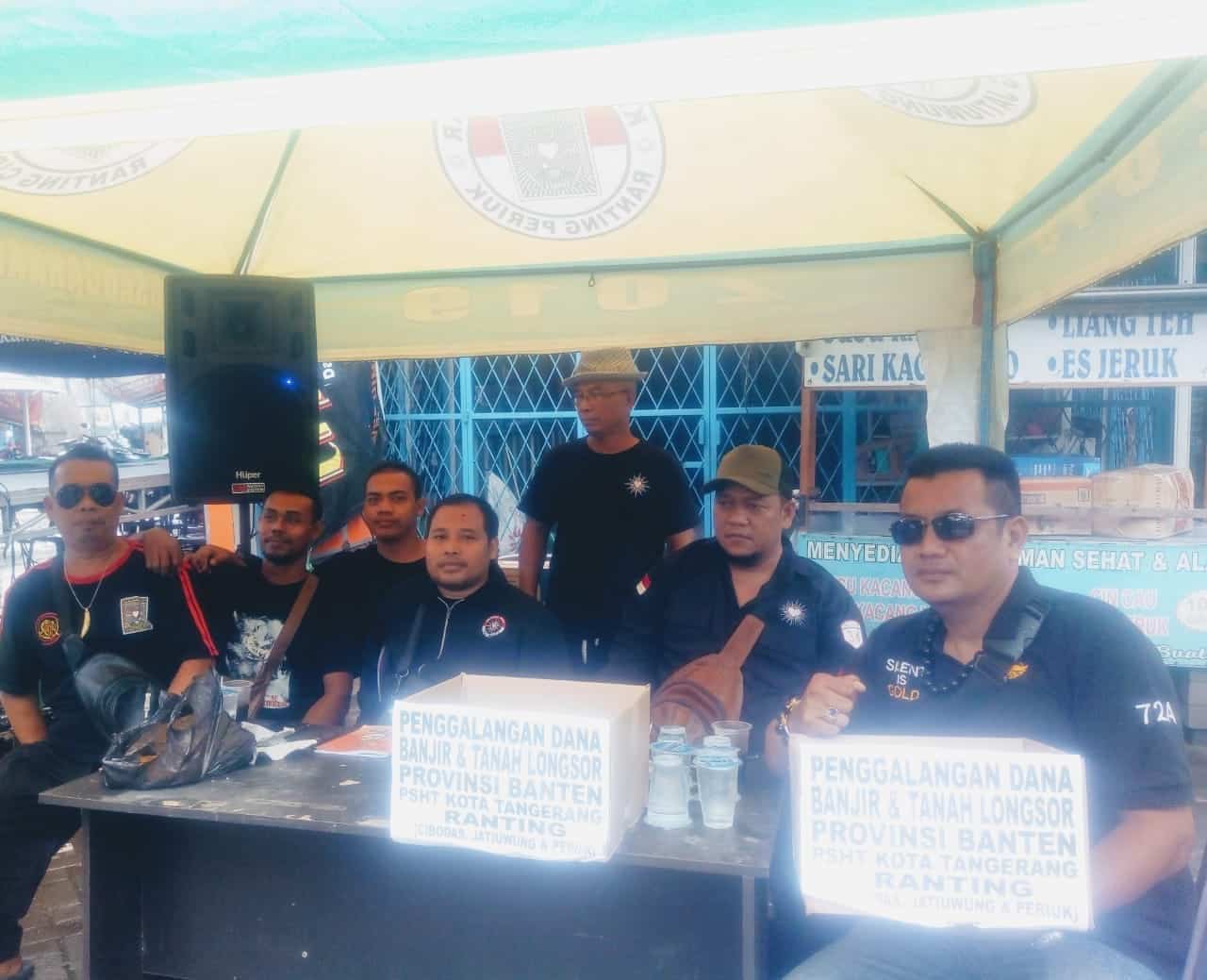 Perguruan Silat Setia Hati Terate Galang dana Bantu Lebak