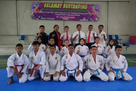 6 Atlet Karate Tingkat SMK Juarai O2SN Tangsel