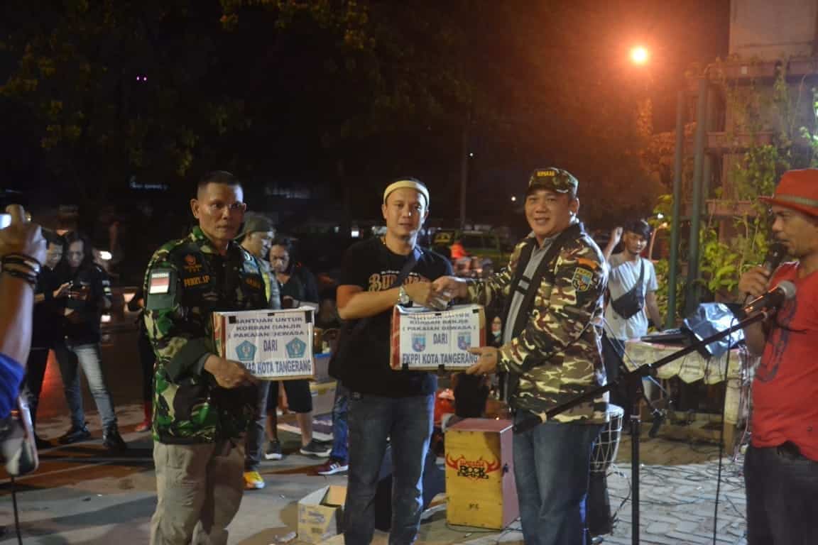 Komunitas Se-Tangerang Gelar Aksi Solidaritas Untuk Bencana Alam Lebak