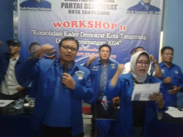 Siap Menangkan Pemilu 2024, Demokrat Kota Tangerang Adakan Pendidikan Politik