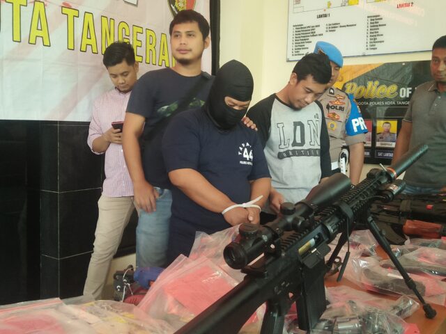 Kembali, Polisi Tangkap Perakit Air Softgun Jadi Senpi Hasil Pengembangan Kasus