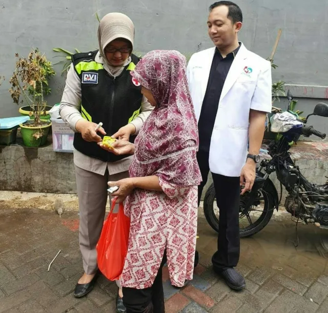 Pasca Banjir, Polrestro Tangerang Kota Gelar Bakti Kesehatan