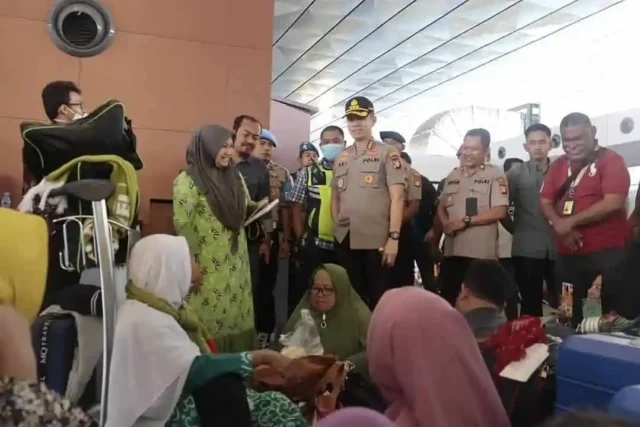 Kapolresta Bandara Soetta Tinjau Penutupan Penerbangan ke Saudi Arabia