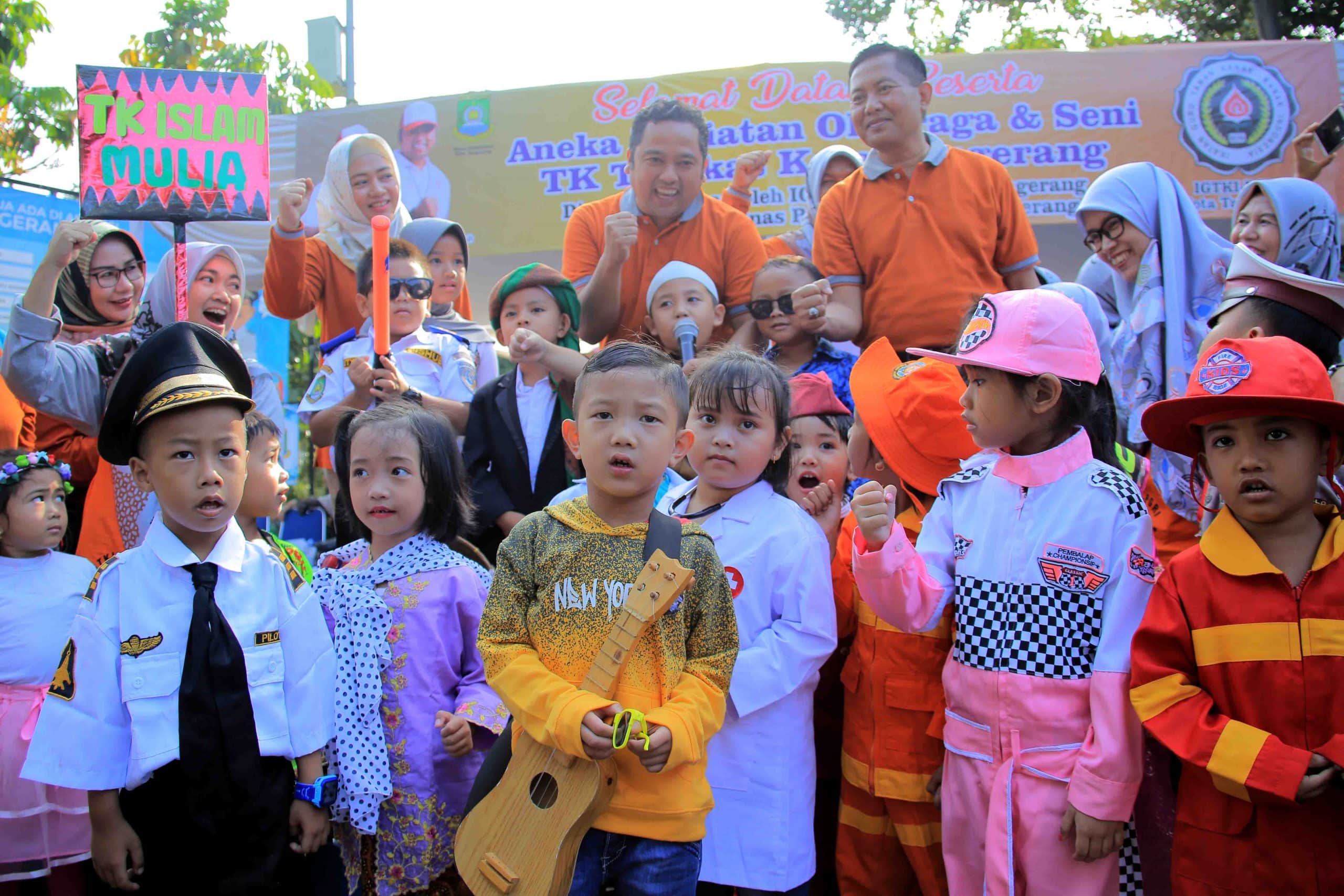 Ribuan Siswa TK se- Kota Tangerang Ikuti Porseni