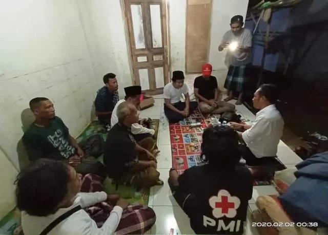 Tempat Pengungsi Memprihatinkan, PMI Lebak Galang Dana Bangun Huntara