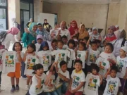 480 Anak Paud Se-Kota Tangsel Tuangkan Inovasi Dan Kreatifitas di Kaos. Taryono Tanamkan Solidaritas Sejak Dini