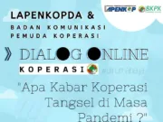 Pemuda Bahas Kondisi Koperasi Tangsel Di Masa Pandemi Covid-19 Melalui Diskusi Online