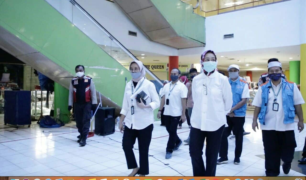 Perpanjangan Ketiga PSBB, Pemkot tangsel Tinjau Persiapan Mall dan Tempat Ibadah