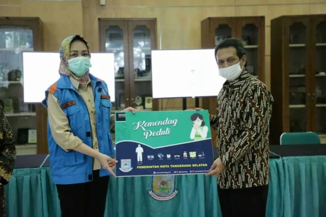 Pemkot Tangsel Terima Bantuan Dari Kemendag