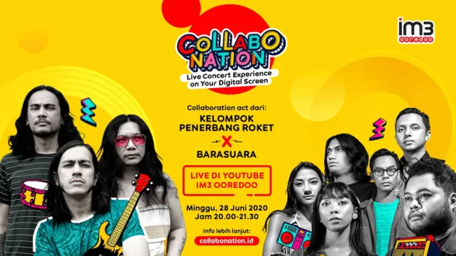 Konser Tanpa Penonton, KPR dan Barasuara Siap Membara di Konser Collabonation