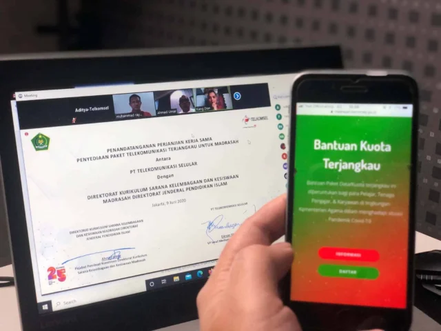 Telkomsel-Kemenag Hadirkan Program Penyediaan Kuota Terjangkau untuk Madrasah