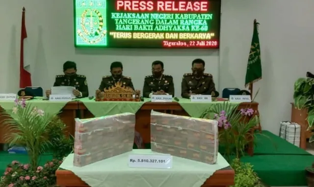 HBA ke-60 Kajari Kabupaten Tangerang Selamatkan 5,8 Milyar Dari Berbagai Bidang