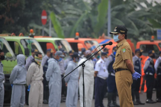 Disinfektan Massal, Pemkot Tangerang Optimalisasi Pencegahan Covid-19