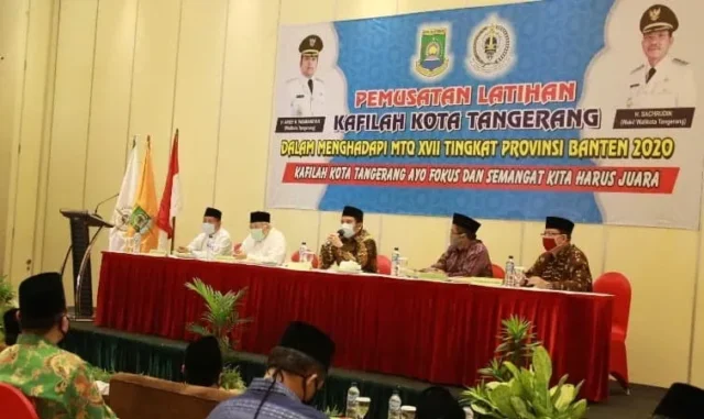 MTQ Banten, Kafilah Kota Tangerang Jalani Pemusatan Latihan