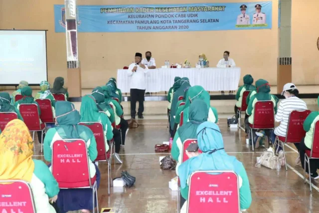 Wakil Walikota Tangsel Ajak Kader Kesehatan Sosialisasi Protokol Kesehatan