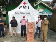 Pandemi Covid-19, PMI Kota Tangerang Distribusikan Pisang di 10 Kelurahan