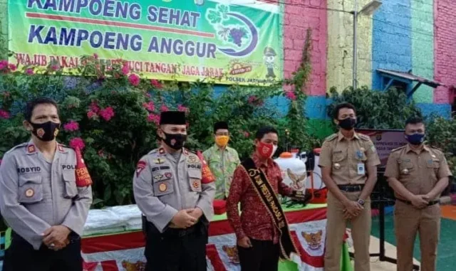 Kampung Anggur Binaan Polsek Jatiuwung Raih 75 Ikon Apresiasi dari BPIP