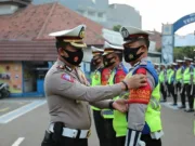 Bantu Gugus Tugas Covid-19, Polisi Perketat Protokol Kesehatan di Kota Tangerang