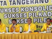 Rakerda Golkar Kota Tangerang Usung Sachrudin Jadi Balon Walikota