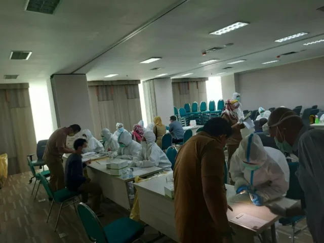 Pemkot Tangsel Lakukan Swab Untuk 120 ASN Yang Reaktif