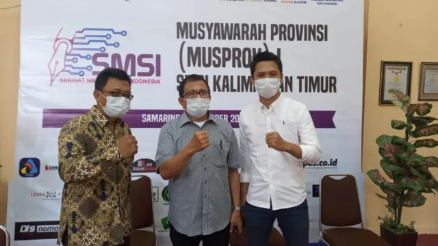 Gelar Musprov 1, Abdurrahman Amin Didaulat Sebagai Ketum SMSI Kaltim periode 2020-2025