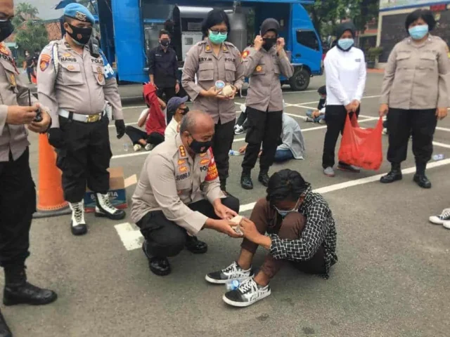 Tidak Tahu Tujuan Aksi Demo Omnibus Law, 117 Pelajar diamankan Polisi