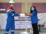 CSR Petrofin Resik Bagikan Alat Kebersihan & Santunan Untuk Rumah Ibadah