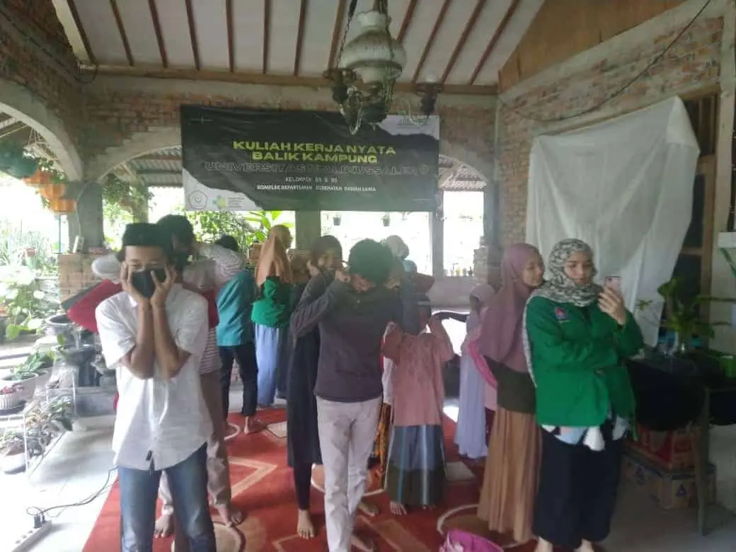 Peringatan Maulid Nabi Bersama Anak-anak Komplek Departemen Kesehatan