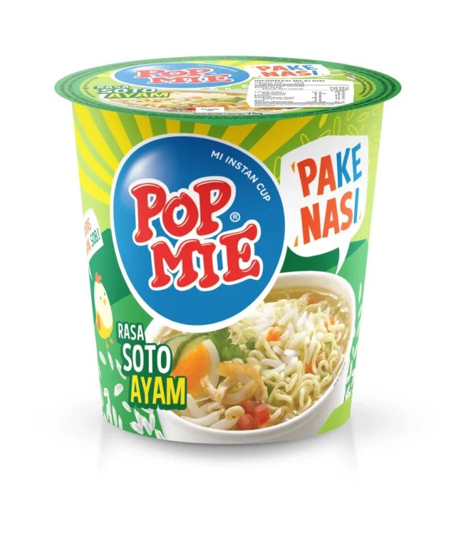 Pop Mie Menghadirkan Inovasi Terkini "Pake Nasi"