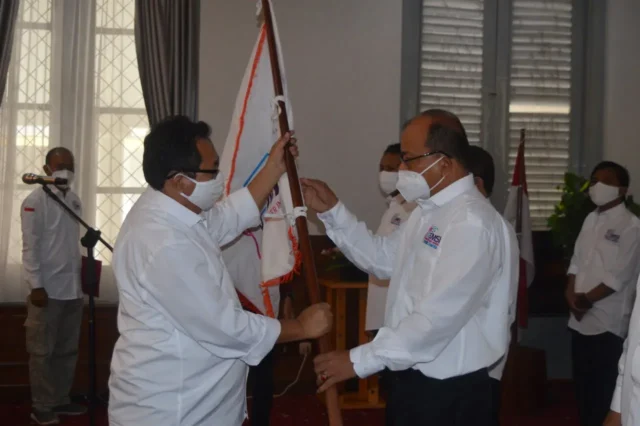 Lesman Bangun Jabat Ketua, Pengurus SMSI Banten Dikukuhkan