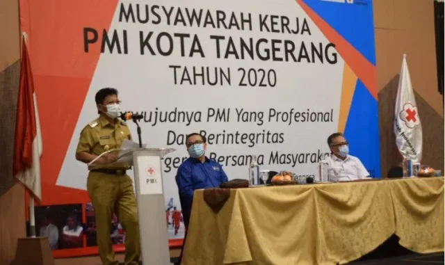 Covid-19, PMI kota Tangerang Diminta Sosialisasikan Terapi Plasma Konvalesen