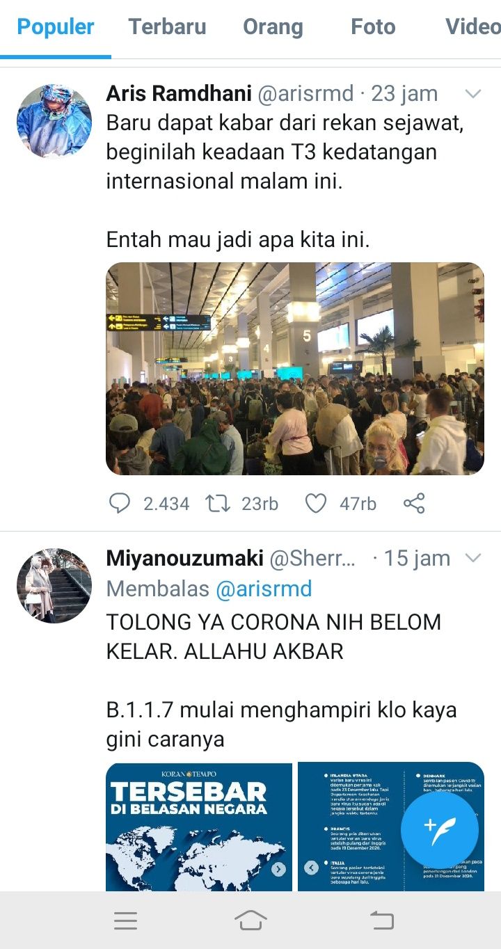 Viral Penumpukan di Terminal 3, Ini Penjelasan Satgas Covid-19 Bandara Soetta