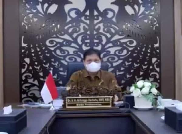 Airlangga Hartarto Mengumumkan PPKM Skala Mikro Selama 9-22 Februari 2021